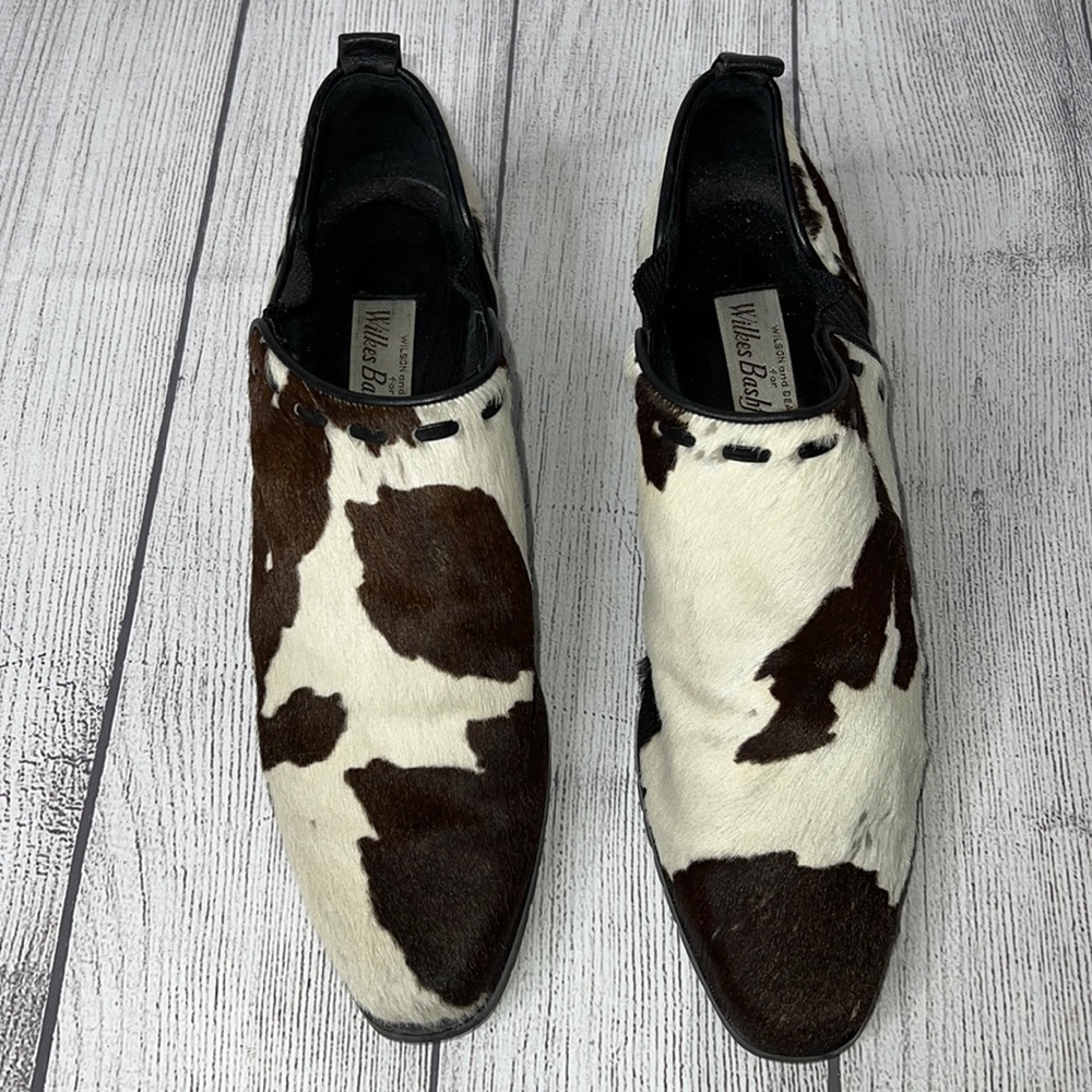 🔹 Wilson and Dean for Wilkes Bashford Pony Hair Booties